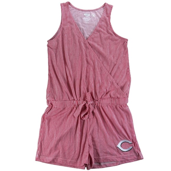 Concepts Sport Pants - Concepts Sport Baseball Team Romper Women Medium Cincinnati Reds MLB NWT